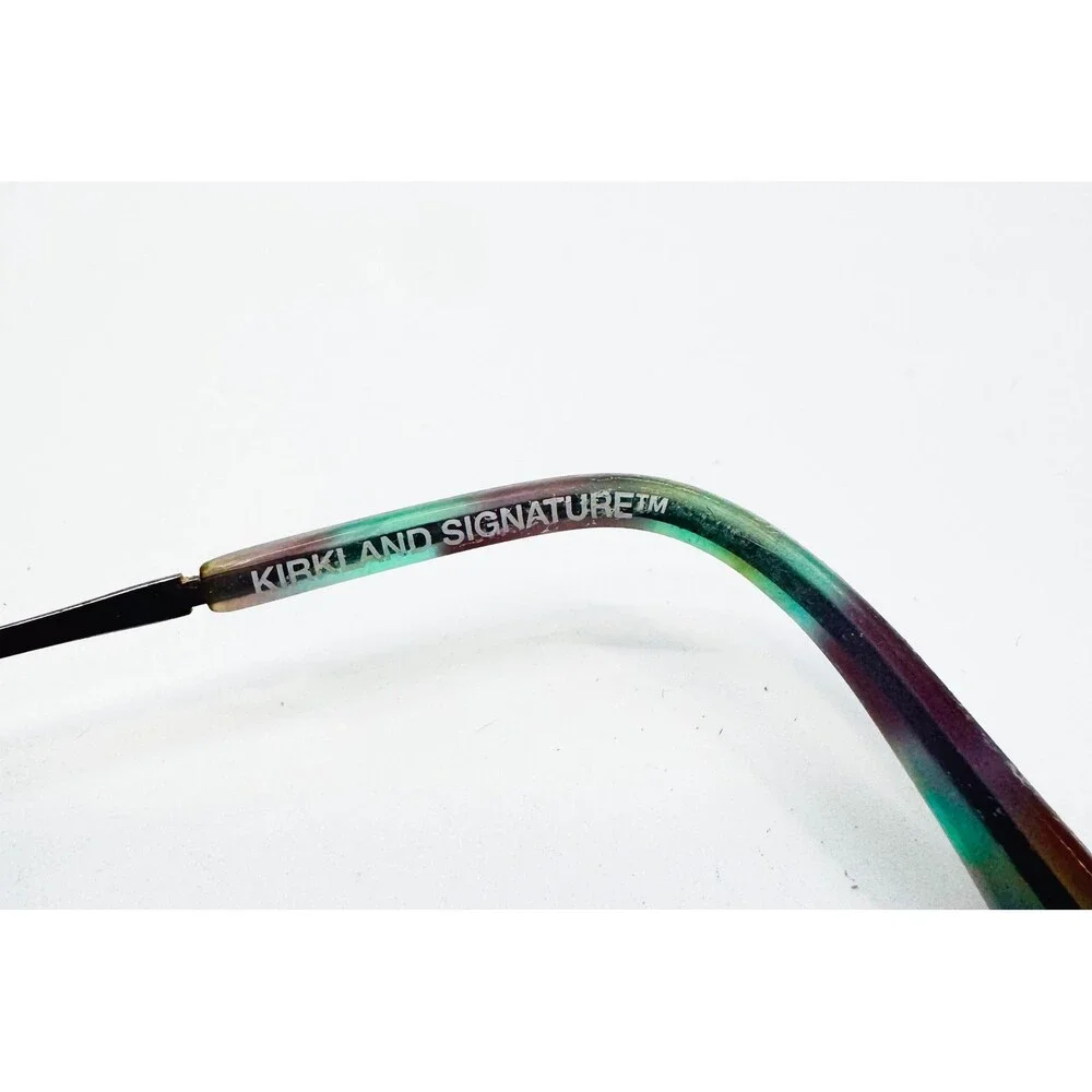 Kirkland Signature Eyeglasses Womens Aqua Tortoise Serendipity 51-16-140
